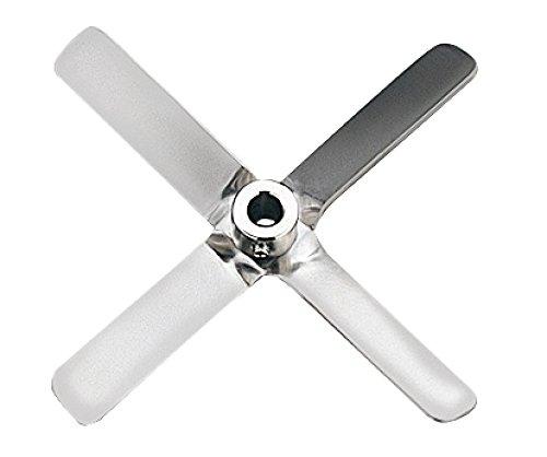 Rakuten - アズワン トルネード用撹拌羽根 角度付きファン(ボス付き) φ125mm1個1-5505-26