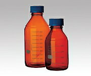 アズワン ねじ口瓶丸型茶褐色(デュラン(R)・017210) 500mL GL-451本1-1961-05