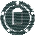 ラフアンドロード(ROUGH&ROAD) print FUEL CAPプロテクション カワサキ05 PI1001KA05 5穴 2000−2005