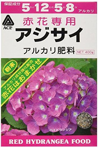 アミノール化学研究所 赤アジサイ専用肥料 400g