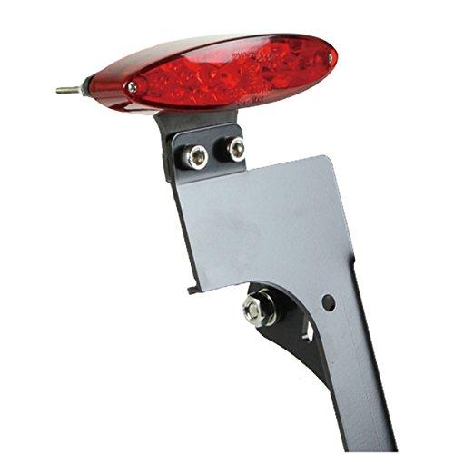 グッズ(GOODS) LEDオーバルテール　レッドレンズ　サイドナンバーキット　汎用