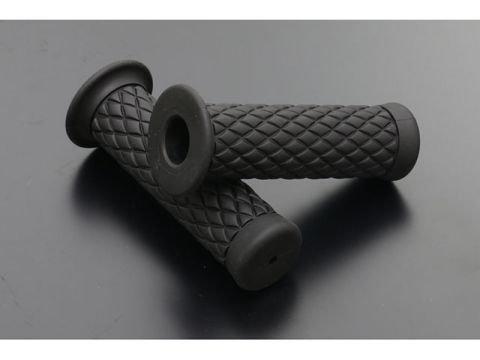 PMC(ピーエムシー) PMC　PMC　ダイヤモンドデザイン　ハンドルグリップ　黒　（左右）　（187−501）