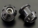 PMC(ピーエムシー) PMC Billet (ビレット) マルチフック ナットタイプ M8 ブラック 2個1セット (74−0644)