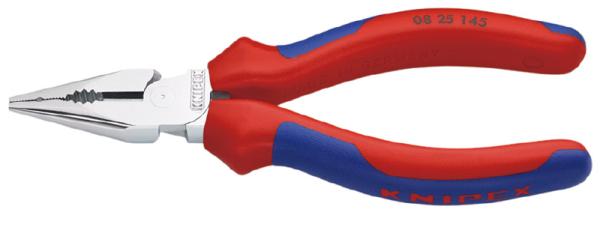 クニペックス KNIPEX 0825-145 ニードルノーズペンチ(SB) 0825-145SB