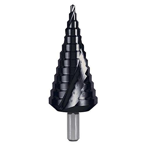 ルコ 101056FRUKO 2枚刃スパイラルステップドリル 39mm チタンアルミニウム7659814