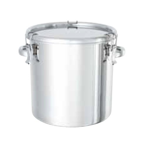 日東金属工業 18−8テーパー付密閉式容器　両手付TP−CTH−39【AMT08039】