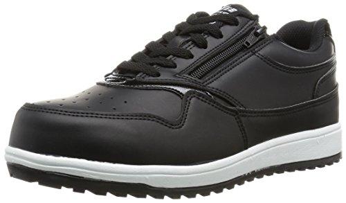 8511890270ジーベック ZIPアップ耐滑セフティシューズ 85118 ブラック 27.0CM7528591