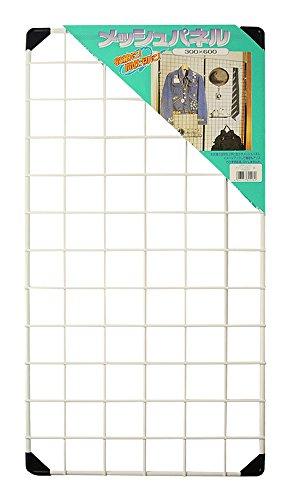 和気産業 メッシュパネル　白　幅300mm×高さ600mm×厚み6mm EMP033 1個