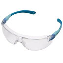 VS103FBLミドリ安全 小顔用タイプ保護メガネ VS-103F ブルー8275539