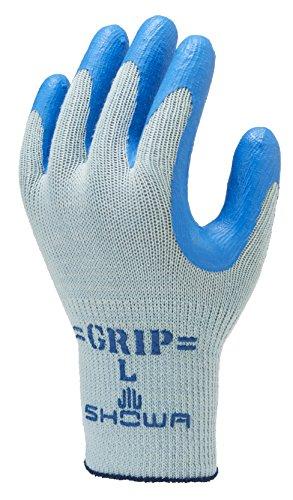 ショーワグローブ NO360L10Pショーワ まとめ買い 簡易包装強力グリップ Lサイズ ブルー (10双入)8186282