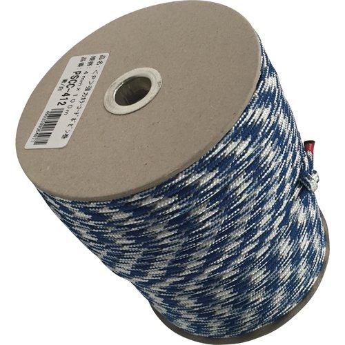 ユタカメイク PSCC413ユタカ 強力カラーコード 4mm×100m(黄/黒)8189788