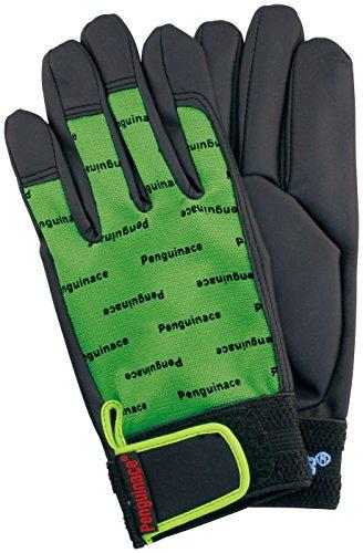 PA2124ペンギンエース ノンスリップエレカー黒 LL グリーン8553046