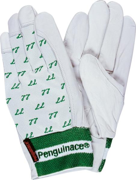 TH549ペンギンエース 国産クレスト甲メリ・サイズプリント 白(LL)8552976