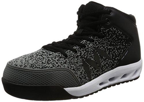 MNDMNIT002GBK250丸五 マンダムニット#002 グレー/ブラック 25.0cm8368781