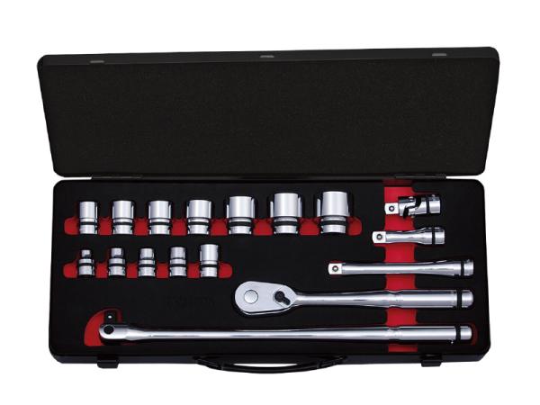 NTB417AZネプロス 12.7sq.ソケットレンチセット[17点](ケース付き)8291526