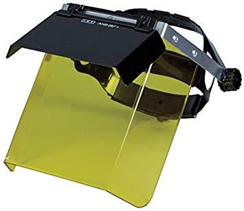 TRUSCO トラスコ中山 TBM503YWTRUSCO 二重防災面 遮光・イエロ かぶりタイプ イエロー 遮光度#98550209