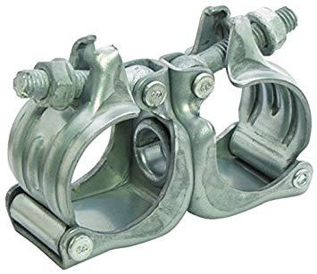 TRUSCO トラスコ中山 TCDJZAMTRUSCO ZAM製 単管同径クランプ 自在 Φ48.6XΦ48.68563561