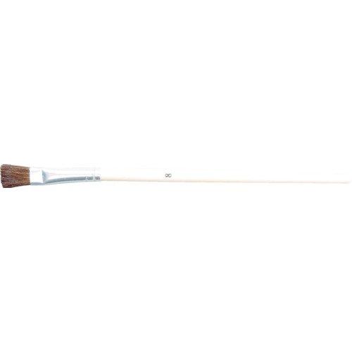 TRUSCO トラスコ中山 TFBH8TRUSCO 塗装用平筆 5本組 天然馬毛 8号 金具幅10mm 毛丈...