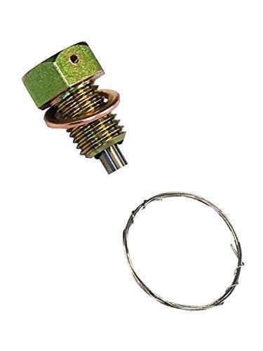 KIJIMA キジマ 【必ず購入前に仕様をご確認下さい】ワイヤーロックドレンボルト H M12 (105-1203)