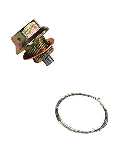 KIJIMA キジマ 【必ず購入前に仕様をご確認下さい】ワイヤーロックドレンボルト S M14 L11 (105-1206)