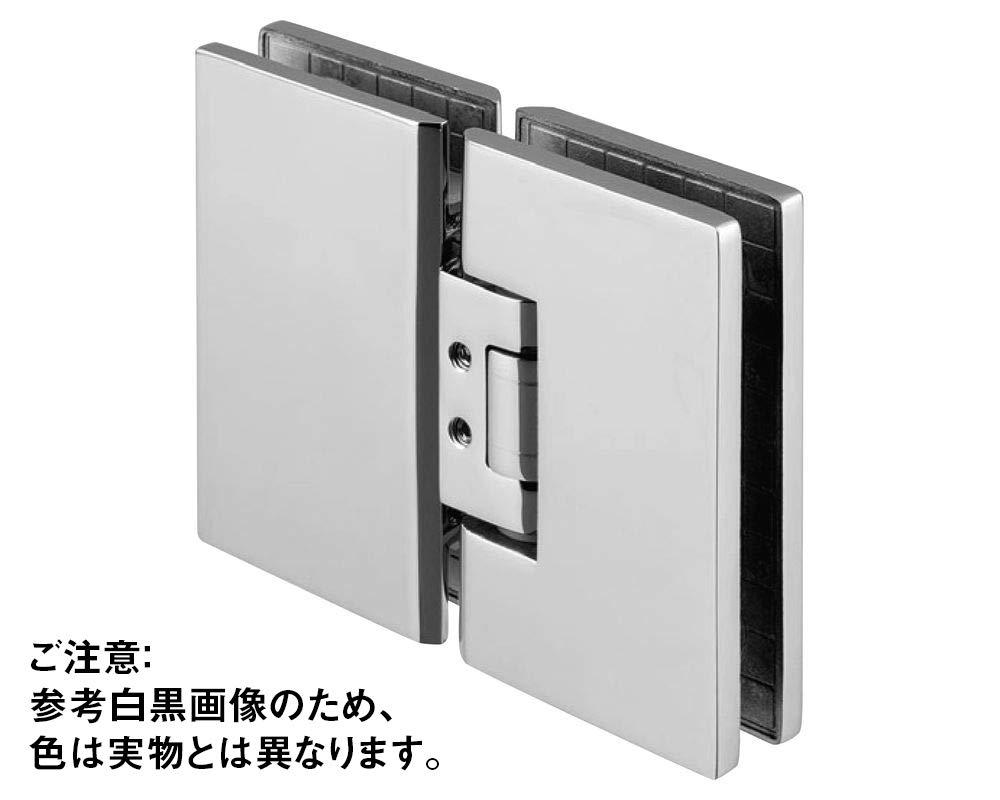 ジョープリンセス竹下 ステンレスガラス用調整ヒンジ(ガラス板取付タイプ) 1個