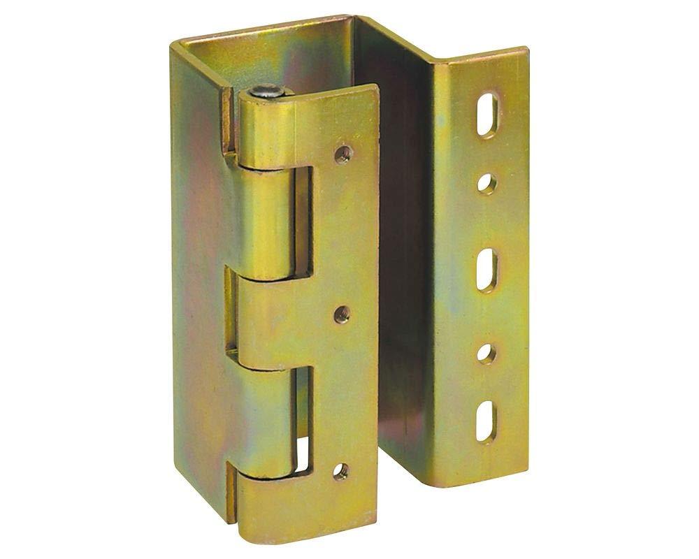 HILOGIC ハイロジック 鉄クロメート裏蝶番 35〜45mm用 1個(4.0)