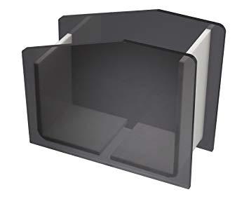 光(Hikari) ナプキン立 スモーク透明 90x110x46mm