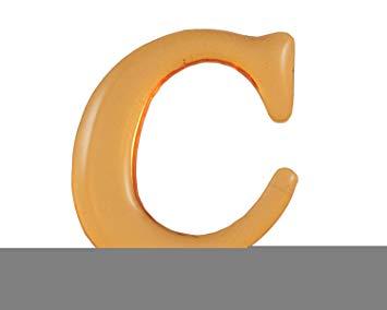 HIKARI 光 クリスタルメタル文字 C 25x1mm テープ付き