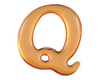 HIKARI 光 クリスタルメタル文字 q 25x1mm テープ付き