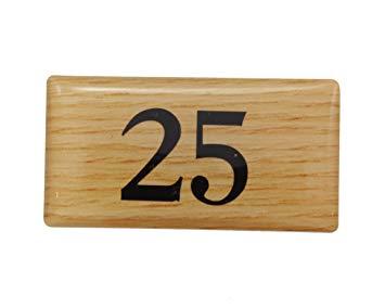 �� �ơ��֥�ʥ�С� 25 ������ 20x40x2mm �ơ����դ�