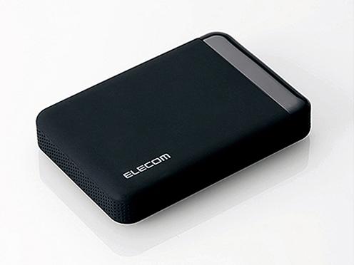 ELECOM エレコム ポータブルHDD/USB3.0/HW暗号化/セキュリティ機能/3年保証/1TB(ELP-S010T3)