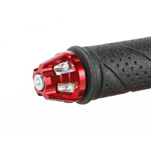 キタコ(KITACO) キタコ ユニオンバーエンドキャップ(赤) モンキー125(JB02) (506-1300220)