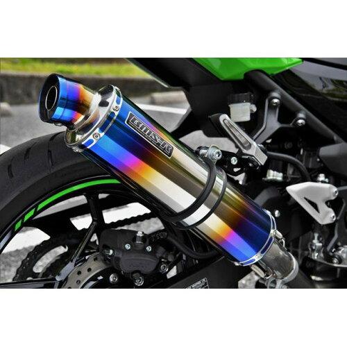 ビームスモーターカンパニー R-EVO スリップオン ヒートチタンサイレンサー 政府認証 NINJA400 2018〜 2BL-EX400G JMCA認定/政府認証品　G431-53-P1J 　※メーカー在庫わずか