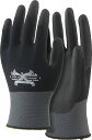 おたふく手袋(Otafuku Glove) オタフク A-396 L 黒灰 ソフキャッチEXフィット ウレタン