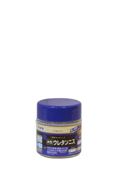 アサヒペン AP 水性ウレタンニス 100ML ツヤ消しクリヤ