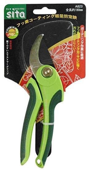 三共コーポレーション sita フッ素コーティング軽量剪定鋏