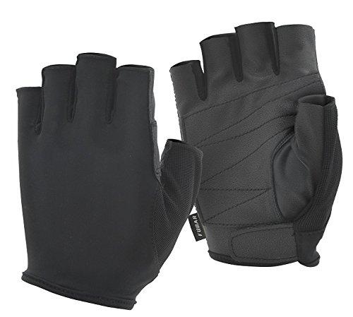 おたふく手袋(Otafuku Glove) fubar FB-61 シンセティックレザー5フィンガーレス 黒L