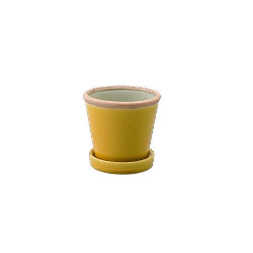 POSH LIVING(ポッシュリビング) (ポッシュリビング)30742 グロッシーポット ミモザ　品番：30742