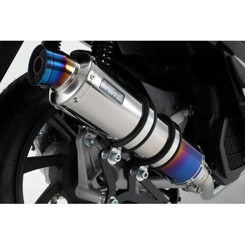 ビームスモーターカンパニー R-EVO ヒートチタンサイレンサー 政府認証 PCX125 2018〜 22年騒音規制対応　G179-53-007　※メーカー在庫わずか