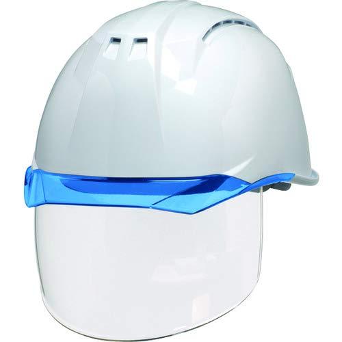 DICプラスチック DIC 透明バイザーヘルメット(シールド面付) AA11EVO-CSW KP 白/ブルー