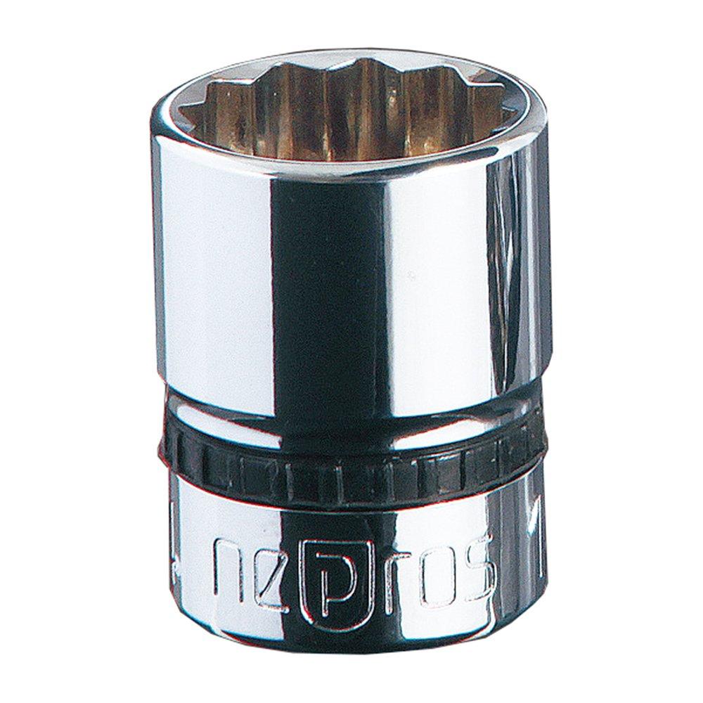 京都機械工具 ネプロス 9.5sq.ソケット(十二角)15mm