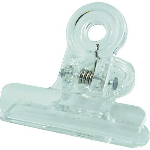 TRUSCO トラスコ中山 TRUSCO ポリカクリップ 38MM 透明(20個入)