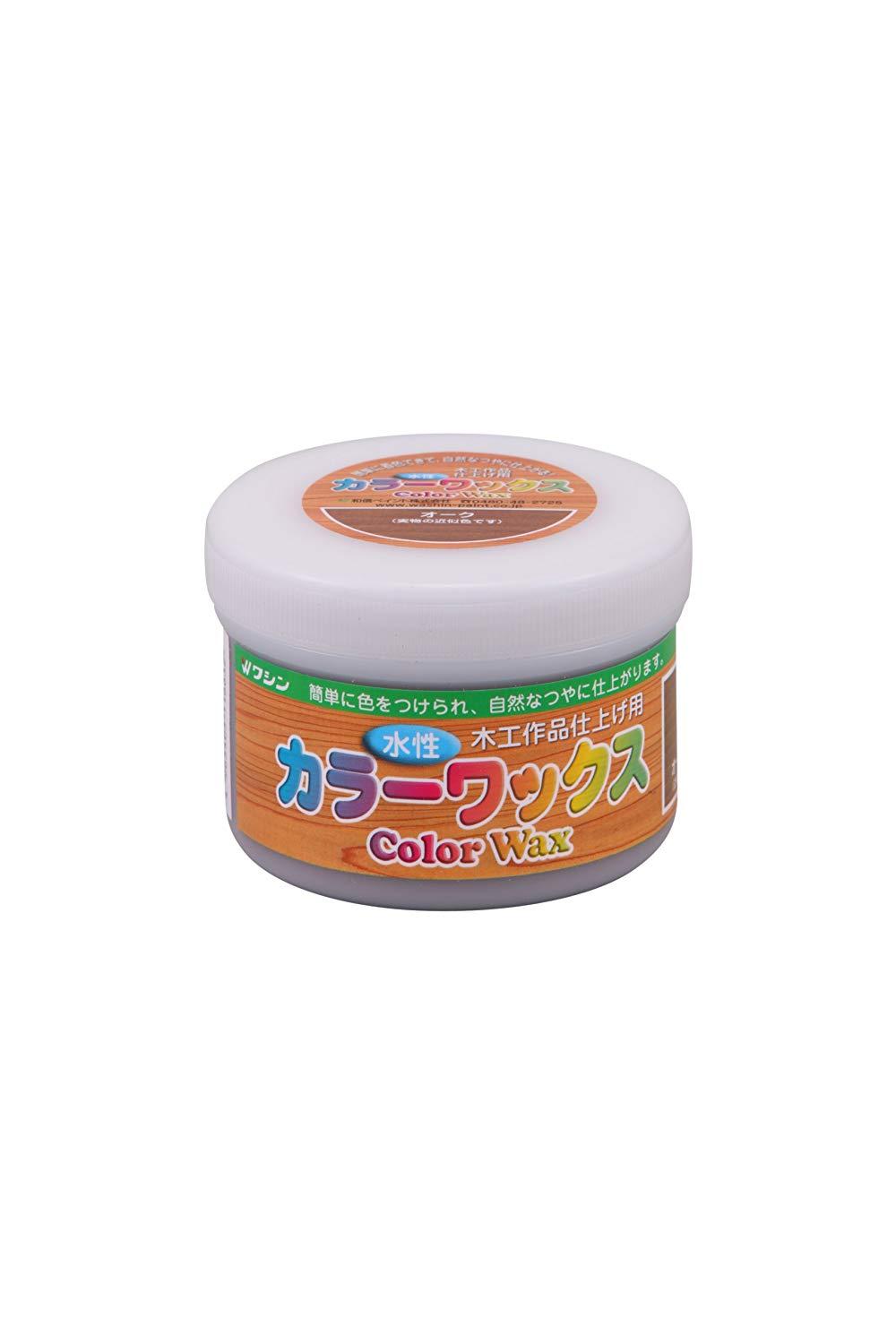 和信ペイント(Washi Paint) 和信 #800004 水性カラーワックス オーク 200g　#800004