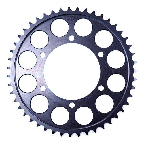 KUNIMI 国美コマース リアスプロケット　アルミ　品番：RD−108BKH−42　サイズ：520　本体カラー：ブラック