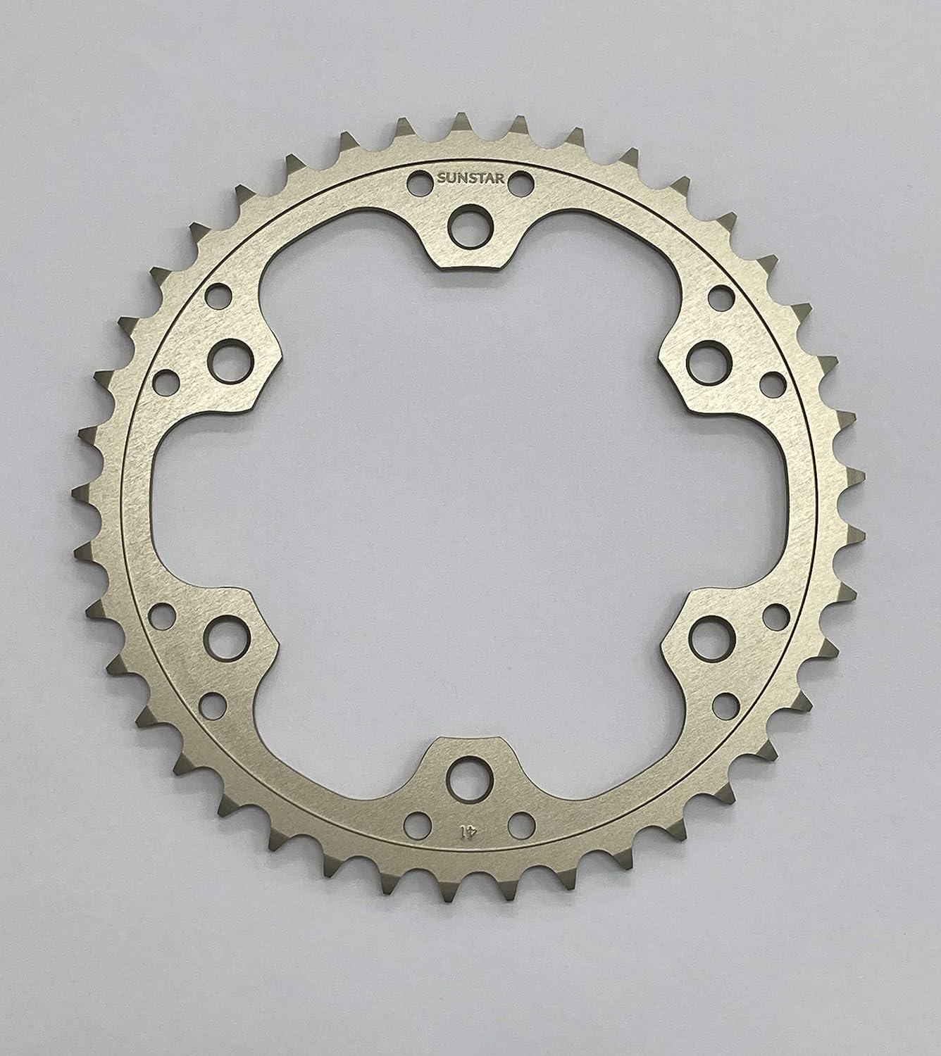 Sprockets - KUNIMI 国美コマース リアスプロケット　アルミ　品番：RH−120−43　サイズ：520