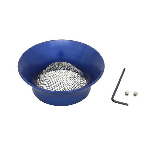 シフトアップ(Shift Up) アルミマシンドエアファンネル ステンレスネット 50mm BLUE 品番:211928-01