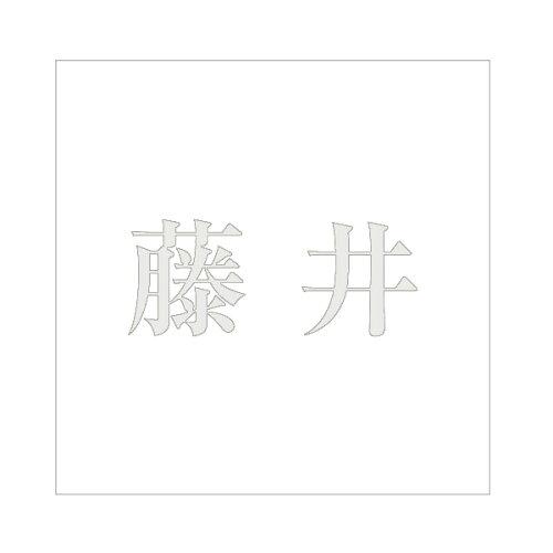 HILOGIC ハイロジック キリモジ 明朝 パールグレー 100×100ミリ用 藤井