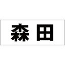 ハイロジック キリモジ 明朝 ブラック 天地30ミリ 森田
