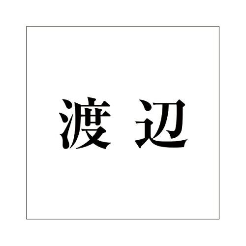 HILOGIC ハイロジック キリモジ 明朝 ブラック 160×160ミリ用 渡辺