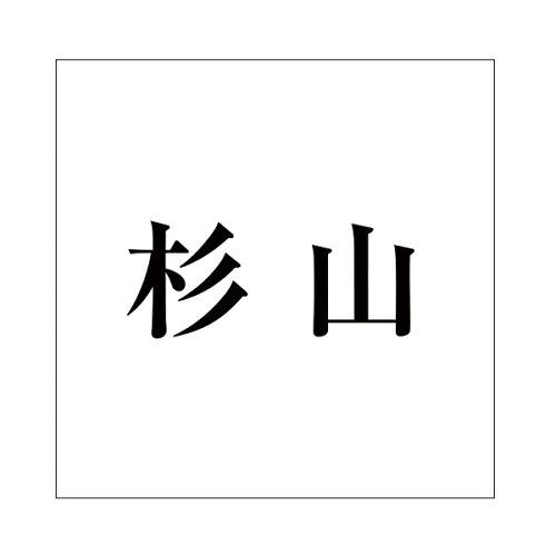 HILOGIC ハイロジック キリモジ 明朝 ブラック 160×160ミリ用 杉山